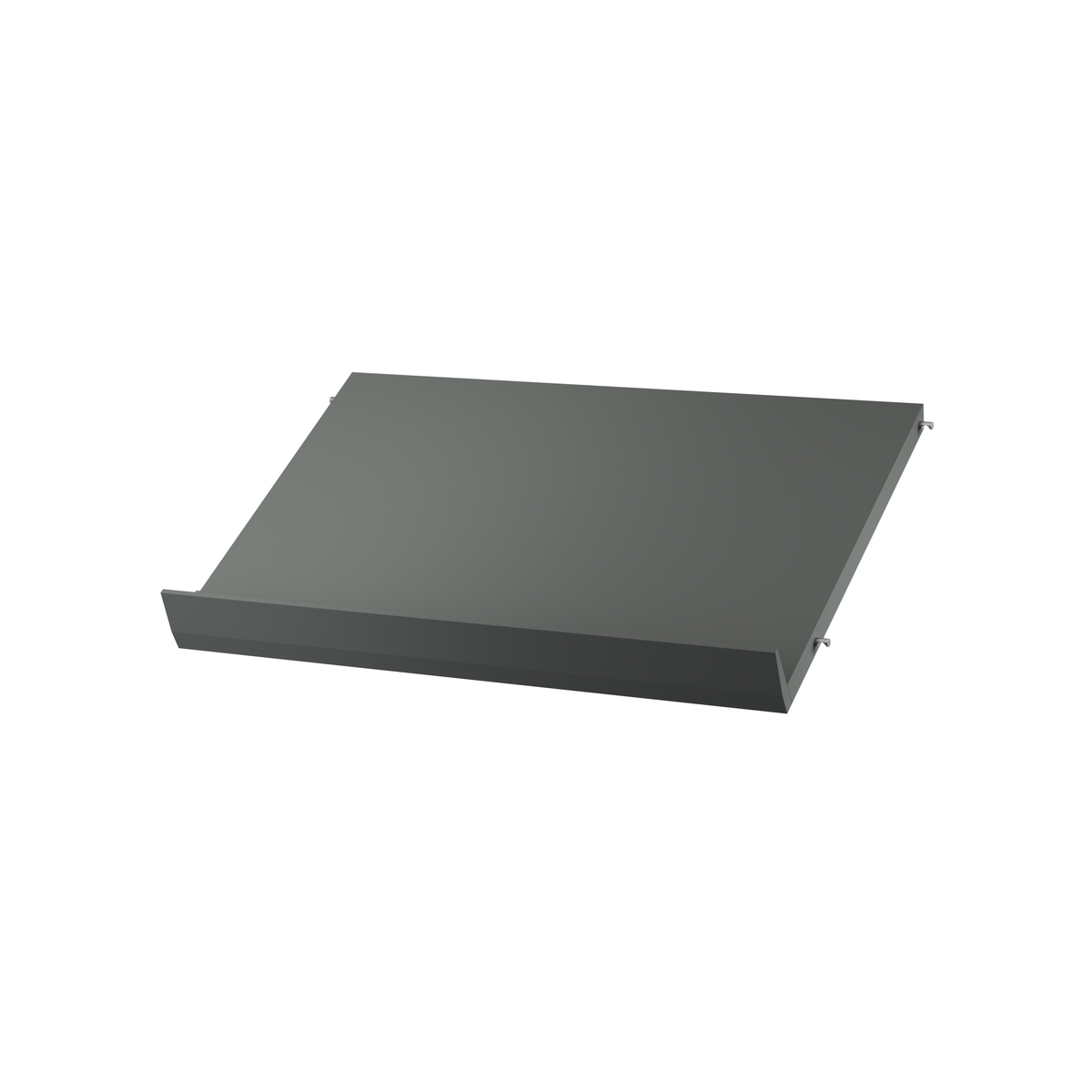 Magazine shelf solid w58 x d30 cm