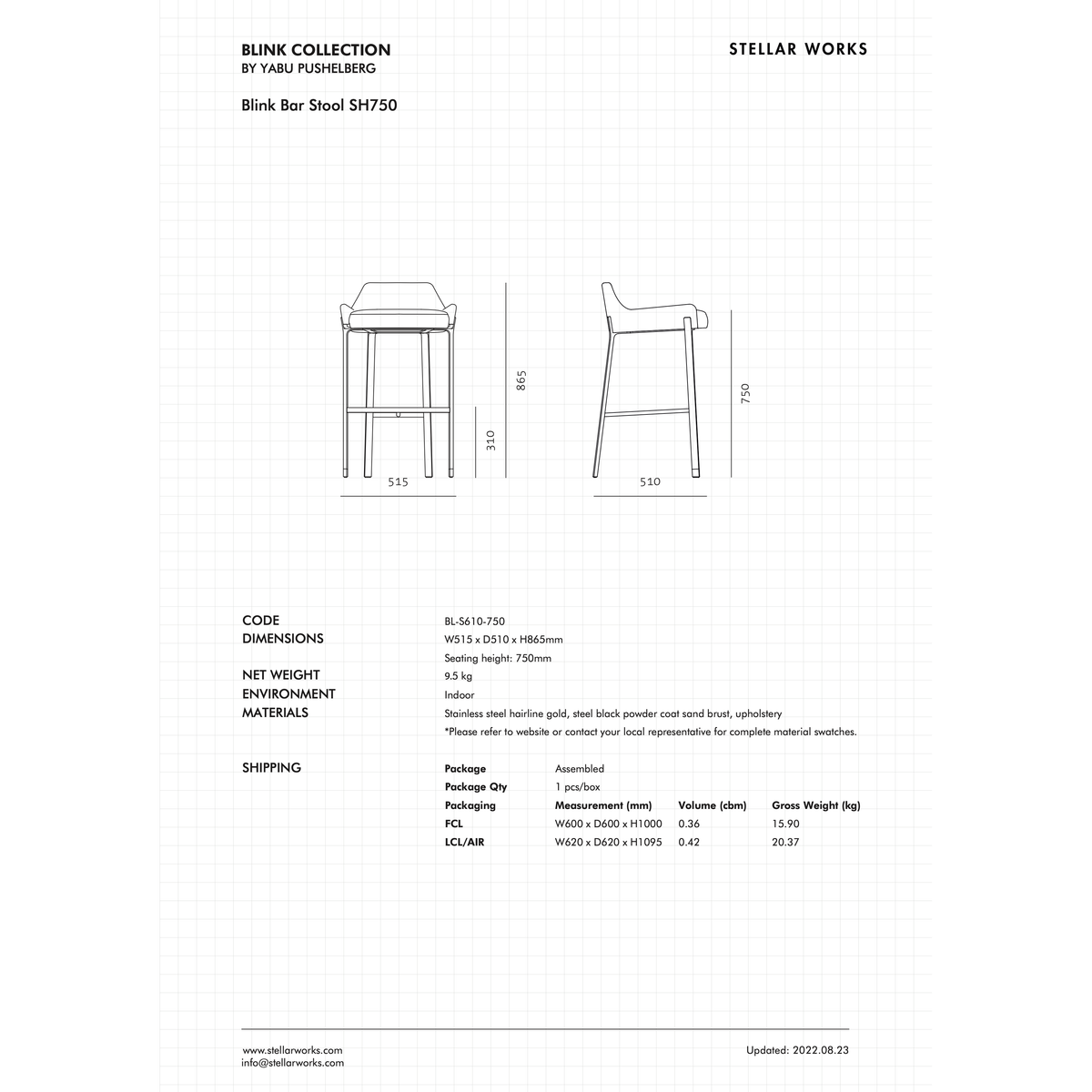 Blink Bar Stool
