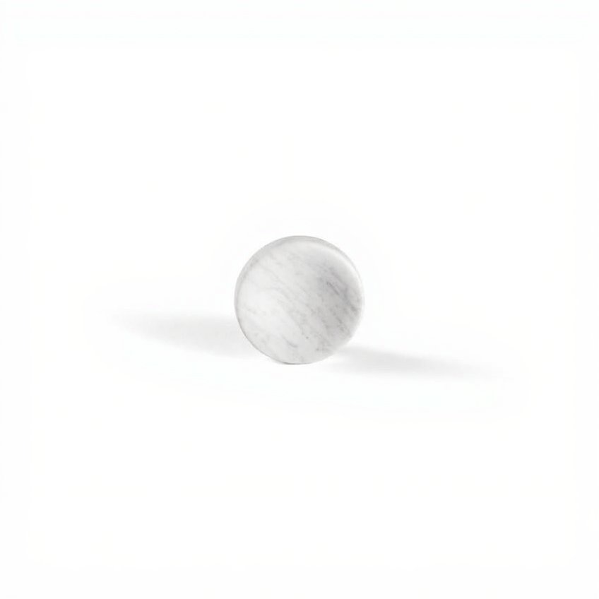Ellipse  Dipping bowl  Bianco Carrara