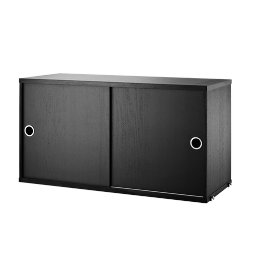 Cabinet with Sliding Doors w78 x d30 x h42 cm