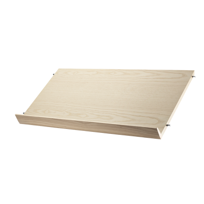 Magazine shelf solid w78 x d30 cm